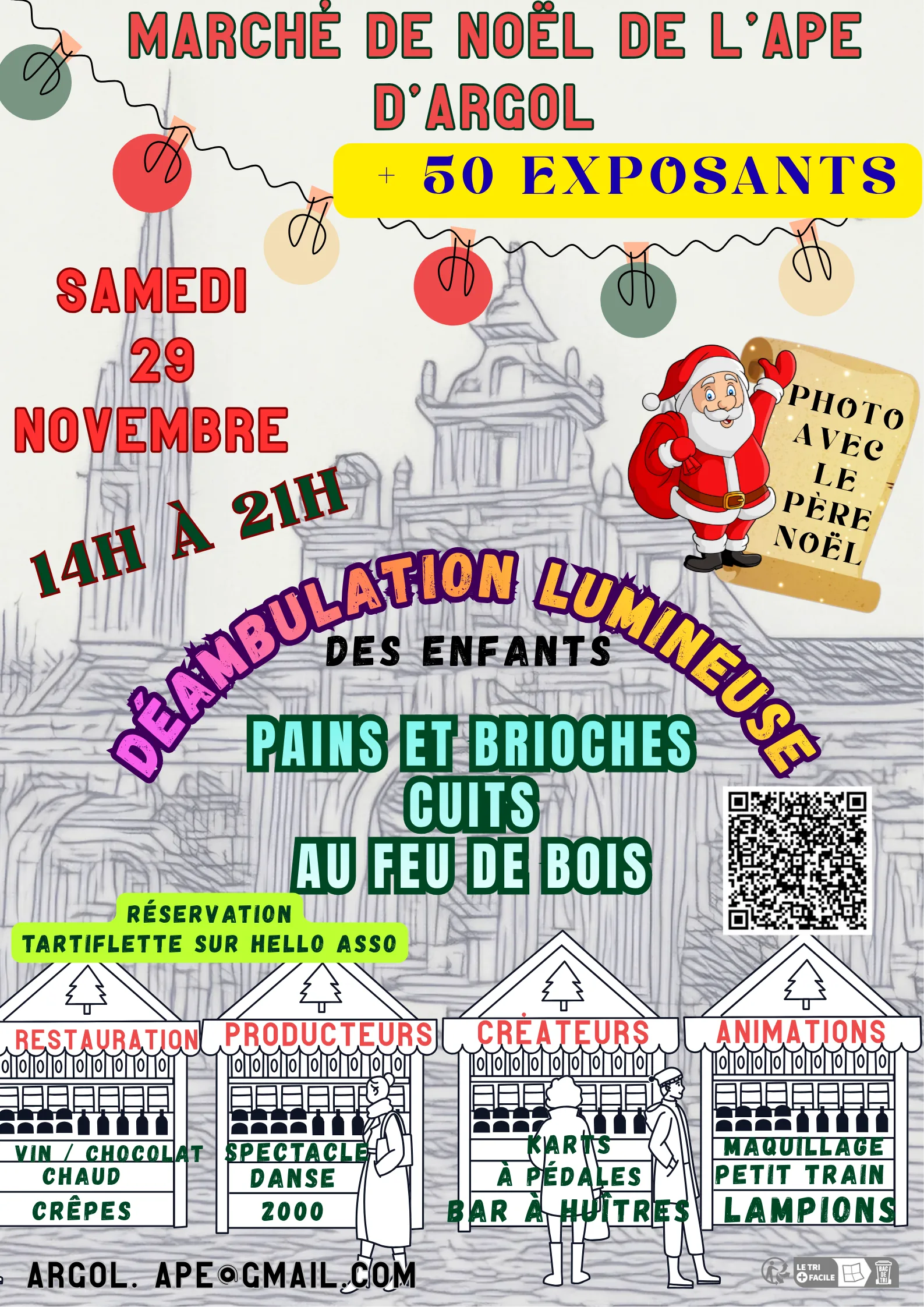 Lire la suite à propos de l’article Marché de Noël Argol
