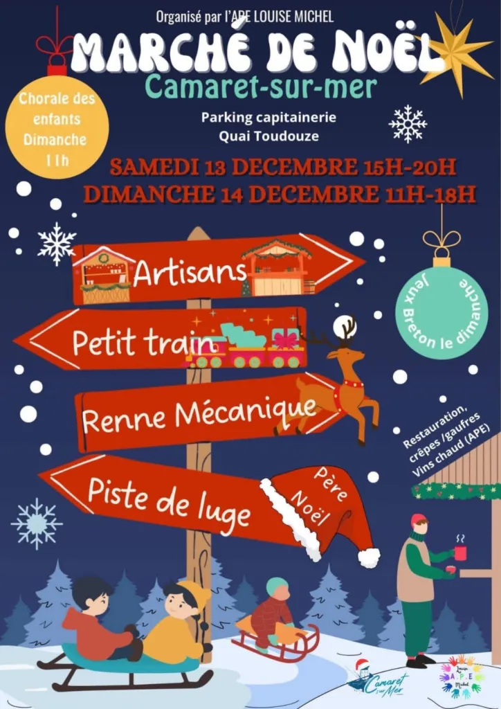 marché de noël camaret sur mer
